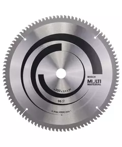 Пильний диск 350 x 30 мм, Z 96 обробка металу, алюмінію, дерева Multi Material BOSCH (2608640770), фото  | SNABZHENIE.com.ua