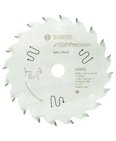 Пильний диск 165x20 мм, Z 20 для деревини Top Precision BOSCH, фото  | SNABZHENIE.com.ua