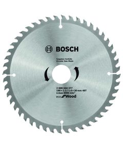 Пильний диск 190x30 мм, 48 T для дерева ECO Wood BOSCH 2608644377, фото  | SNABZHENIE.com.ua
