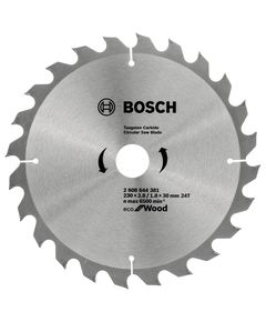 Пильний диск BOSCH ECO Wood 230x30 мм, 24 зубці для дерева, фото  | SNABZHENIE.com.ua