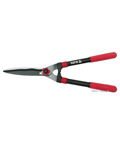 Ножиці для живоплоту YATO: Сталеві, прямі, регулятор натиску, L= 550x205 мм, фото  | SNABZHENIE.com.ua
