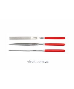 Надфіль алмазний YATO Набір, 5х180х70мм 3пр., фото  | SNABZHENIE.com.ua