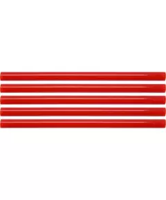 Стержень клеевой, красный 11,2 мм, 200 мм, 5 шт. YATO (YT-82434), фото  | SNABZHENIE.com.ua