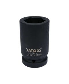 Ударная торцевая головка 36 мм, квадрат 1", длина 90 мм YATO YT-1179, фото  | SNABZHENIE.com.ua