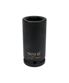 Головка торцева ударна 28 мм, квадрат 3/4, YATO (YT-1128), фото  | SNABZHENIE.com.ua