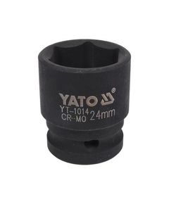 Головка торцевая ударная 6-гранная 1/2 24 мм YATO YT-1014, фото  | SNABZHENIE.com.ua