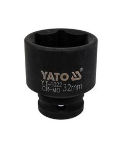 Ударная торцевая головка 1/2" 32 мм, 48 мм YATO (YT-1022), фото  | SNABZHENIE.com.ua