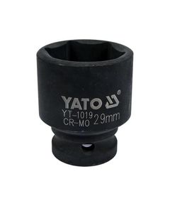 Головка торцевая ударная 6-гранная 29 мм, 1/2 YATO YT-1019, фото  | SNABZHENIE.com.ua
