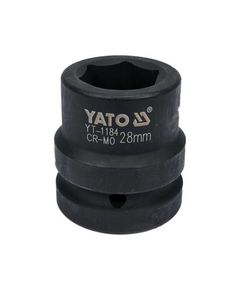 Головка торцевая YATO 28 мм, 6-гранная, квадрат 1", длина 59 мм, фото  | SNABZHENIE.com.ua