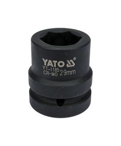Головка торцевая ударная 29 мм, квадрат 1", длина 60 мм YATO YT-1185, фото  | SNABZHENIE.com.ua