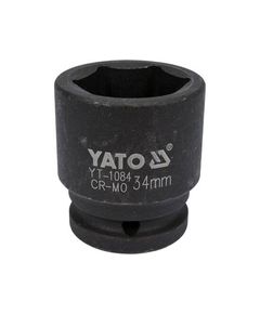 Головка торцева ударна 34 мм, 3/4, 56 мм YATO (YT-1084), фото  | SNABZHENIE.com.ua