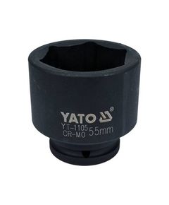 Ударная 6-гранная головка YATO 55 мм, 3/4, длина 74 мм, фото  | SNABZHENIE.com.ua