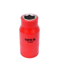 Диэлектрическая торцевая головка YATO 12 мм, 1/2, 55 мм, фото  | SNABZHENIE.com.ua
