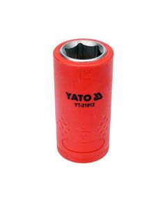 Головка торцевая диэлектрическая 3/8, 12 мм, 45 мм YATO YT-21012, фото  | SNABZHENIE.com.ua