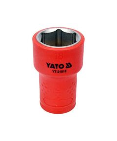 Головка диэлектрическая YATO 6-гранная 3/8, 18 мм, фото  | SNABZHENIE.com.ua