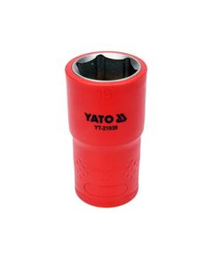 Головка YATO 1/2 19 мм диэлектрическая 6-гранная, длина 55 мм, фото  | SNABZHENIE.com.ua