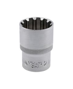 Головка торцевая Spline 1/2 21 мм, 38 мм YATO, фото  | SNABZHENIE.com.ua