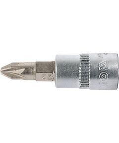 Головка торцева Pozidriv PZ2, 1/4 квадрат, 37 мм YATO YT-04418, фото  | SNABZHENIE.com.ua