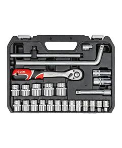 Набір інструментів YATO 1/2", 25 предметів, квадрат М 10-32 мм, фото  | SNABZHENIE.com.ua