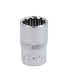 Головка торцевая YATO 1/2 22 мм, 12-гранная, длина 38 мм, фото  | SNABZHENIE.com.ua