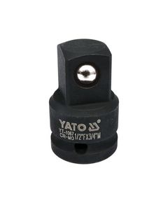 Переходник YATO 1/2 на 3/4, довжина 48 мм, фото  | SNABZHENIE.com.ua