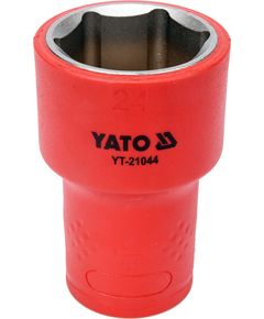 Головка торцевая диэлектрическая YATO 24 мм, 1/2, 60 мм, фото  | SNABZHENIE.com.ua