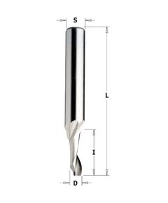 Фреза CMT 188.070.51 HSS 7x14x60 мм для алюминия, хвостовик 8 мм, фото  | SNABZHENIE.com.ua