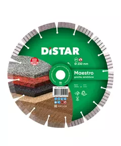 Диск алмазний сегментний відрізний DISTAR Maestro 230 x 2,6/1,8 x 22,23-16-ARPS 1A1RSS/C3-W 38 x 2,6 x 10+2 R103 (12315051017), фото  | SNABZHENIE.com.ua