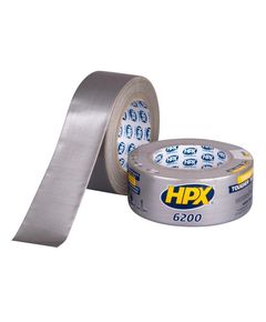 HPX 6200 - армована срібляста ремонтна стрічка 48мм x 25м, фото  | SNABZHENIE.com.ua