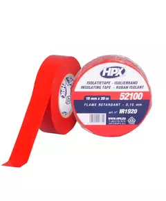 HPX 52100 - 19мм x 20м,  красная, VDE-стандарт - автомобильная изоляционная лента, фото  | SNABZHENIE.com.ua
