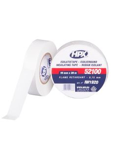 Изоляционная лента HPX 52100, белая, 19мм x 20м, VDE IW1920, фото  | SNABZHENIE.com.ua