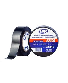 HPX 52100 - чорна автомобільна ізоляційна стрічка 19 мм x 10 м, VDE-стандарт, фото  | SNABZHENIE.com.ua