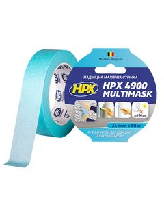 Малярная лента HPX 4900 MULTIMASK 24мм х 50м, УФ защита, сверхпрочная, фото  | SNABZHENIE.com.ua