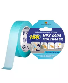 HPX 4900 MULTIMASK - 24мм х 50м - сверхпрочная малярная лента с УФ защитой, фото  | SNABZHENIE.com.ua