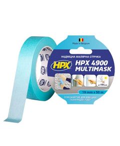 Малярная лента HPX 4900 MULTIMASK 19мм х 50м, УФ защита, фото  | SNABZHENIE.com.ua