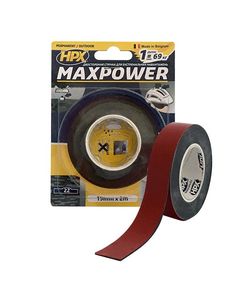 MAXPOWER OUTDOOR - 19мм х 2м чорна двостороння стрічка HPX для навантажень, фото  | SNABZHENIE.com.ua