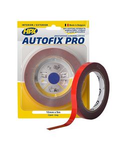 Двусторонняя клейкая лента AUTOFIX PRO 12мм x 5м для авто, фото  | SNABZHENIE.com.ua