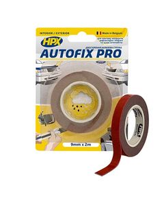Двусторонняя клейкая лента AUTOFIX PRO 9мм x 2м, фото  | SNABZHENIE.com.ua