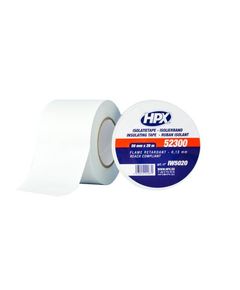 Изолента HPX 52300, белая, 50мм x 20м, фото  | SNABZHENIE.com.ua