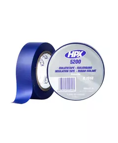 HPX 5200 - 19мм x 10м, синя - професійна ізоляційна стрічка, фото  | SNABZHENIE.com.ua
