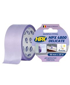 Малярная лента HPX 4800 50мм х 25м для деликатных поверхностей, фото  | SNABZHENIE.com.ua