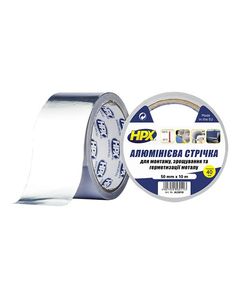 HPX AL 120°C 40мкм 50мм x 10м - вискотемпературна алюмінієва стрічка, фото  | SNABZHENIE.com.ua