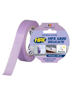 HPX 4800 - малярная лента для деликатных поверхностей 19мм х 50м, фото  | SNABZHENIE.com.ua