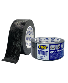 Армована клейка стрічка HPX Duct Tape Universal 1900, 48мм х 25м, чорна, фото  | SNABZHENIE.com.ua