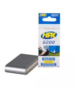 HPX 6200 - 48мм x 5м, кишеньковий формат - срібляста армована ремонтна стрічка, фото  | SNABZHENIE.com.ua