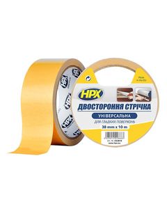 Двусторонняя клейкая лента HPX 38мм х 10м для гладких поверхностей, фото  | SNABZHENIE.com.ua
