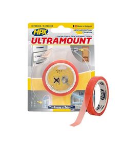 Монтажная лента ULTRA MOUNT 9мм x 2м для незаметных соединений, фото  | SNABZHENIE.com.ua