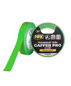 Флуоресцентный зеленый тейп HPX GF2525, 25мм x 25м, фото  | SNABZHENIE.com.ua