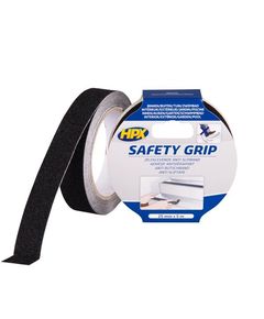 HPX SAFETY GRIP 25мм х 5м - черная противоскользящая лента, фото  | SNABZHENIE.com.ua