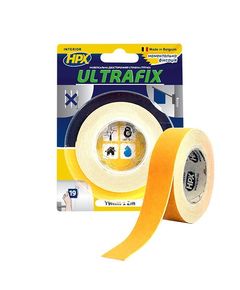 Двусторонняя клейкая лента ULTRAFIX 19мм x 2м, фото  | SNABZHENIE.com.ua